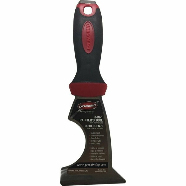 Dynamic Paint Products Dynamic Ergo 6-in-1 Hammer Cap Painter's Knife DYN11288